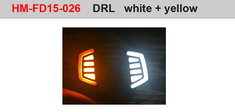 DRL WHITE +YELLOW